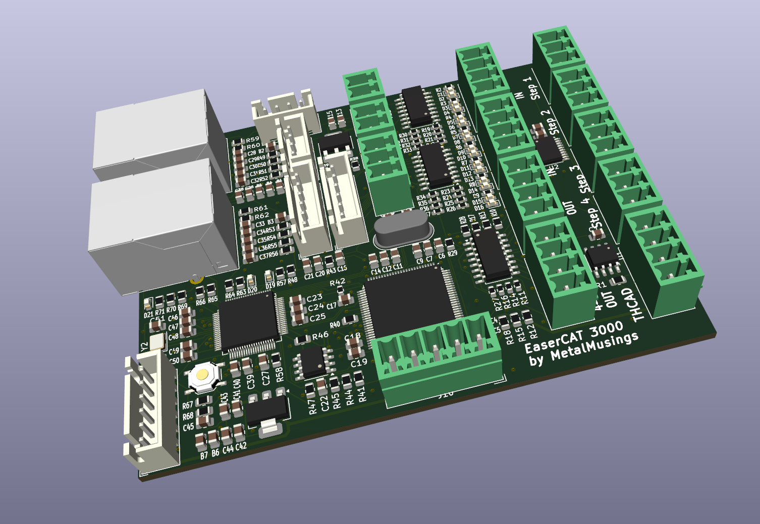 Picture of EaserCAT 3000 board